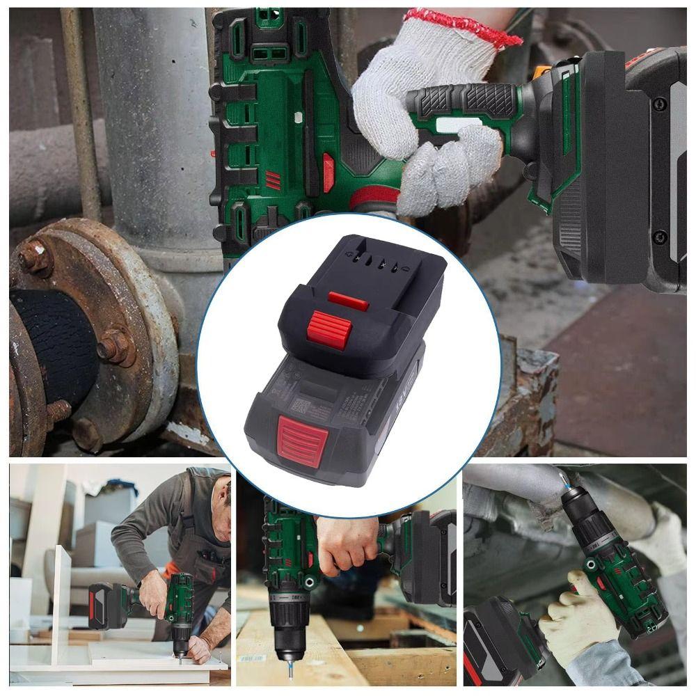 ABS Lithium Battery Converter Portable Durable Battery Adapter Converter Professional for Makita to for Lidl Parkside X20V
