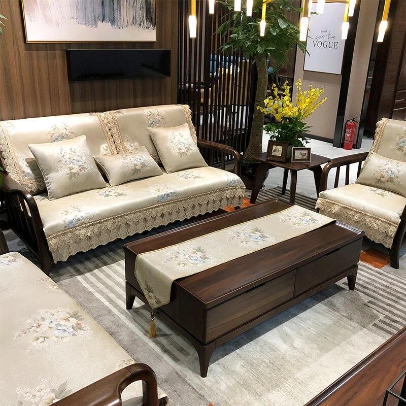 Chenille Jacquard Anti-slip Sofa Cover Universal Couch Cover for Living Room Decoration Home Decor Four Seasons
