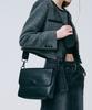 Bymoss Keyring Leather Mini Crossbody Bag 2 - Black