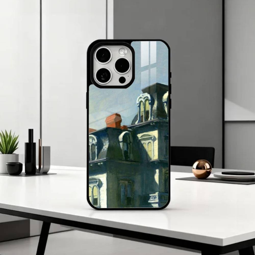Cool E-edward H-hopper Art Phone Case For iPhone17,16,15,14,13,12,11 Plus,Pro Max Magnetic For Magsafe Wireless Charging