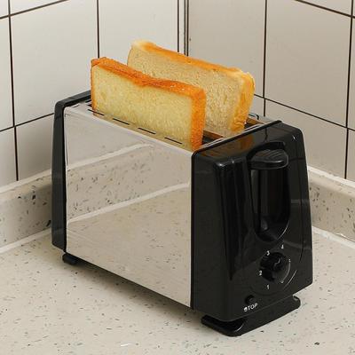 Counter Toaster EU Plug 2 Slice Waffle Machine for Bagels Puff Pastry Snacks