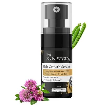 The Skin Story Hair Growth Serum for Men | Enriched with 3% Redensyl and 4% Anagain | Thicker, Stronger | Hair Fall Control | All Hair Types | 25 Ml