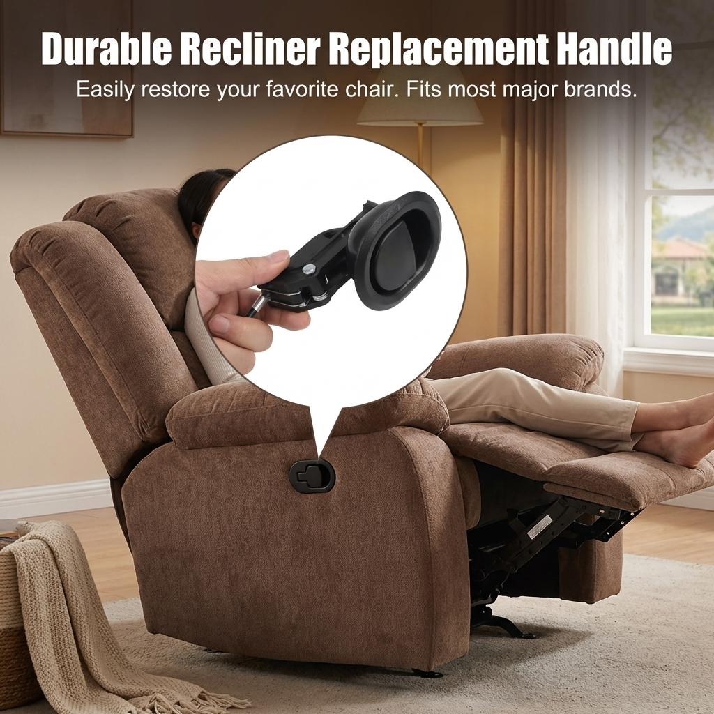 Sofa Manual Handle Plastic Hardware for Gas Spring Furniture Assembly