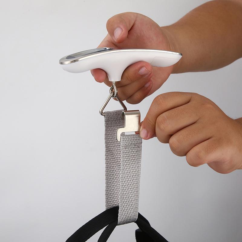 50Kg/110Lb Luggage Weighing Scale Electronic Digital Scale Travel Portable Hanging Scales