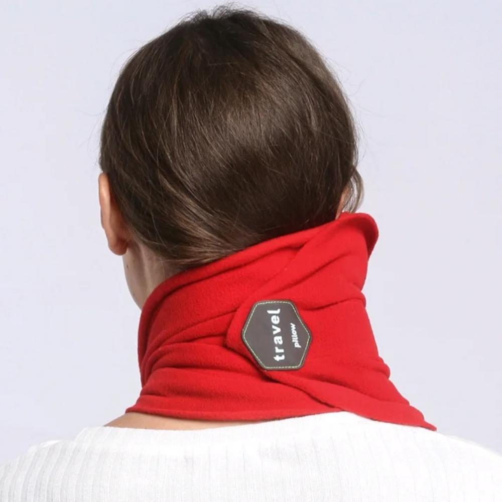 Portable Soft Neck Support Travel Pillow for Airplane, Car Side Sleep Neck Pillow, Office Business Nap Pillow