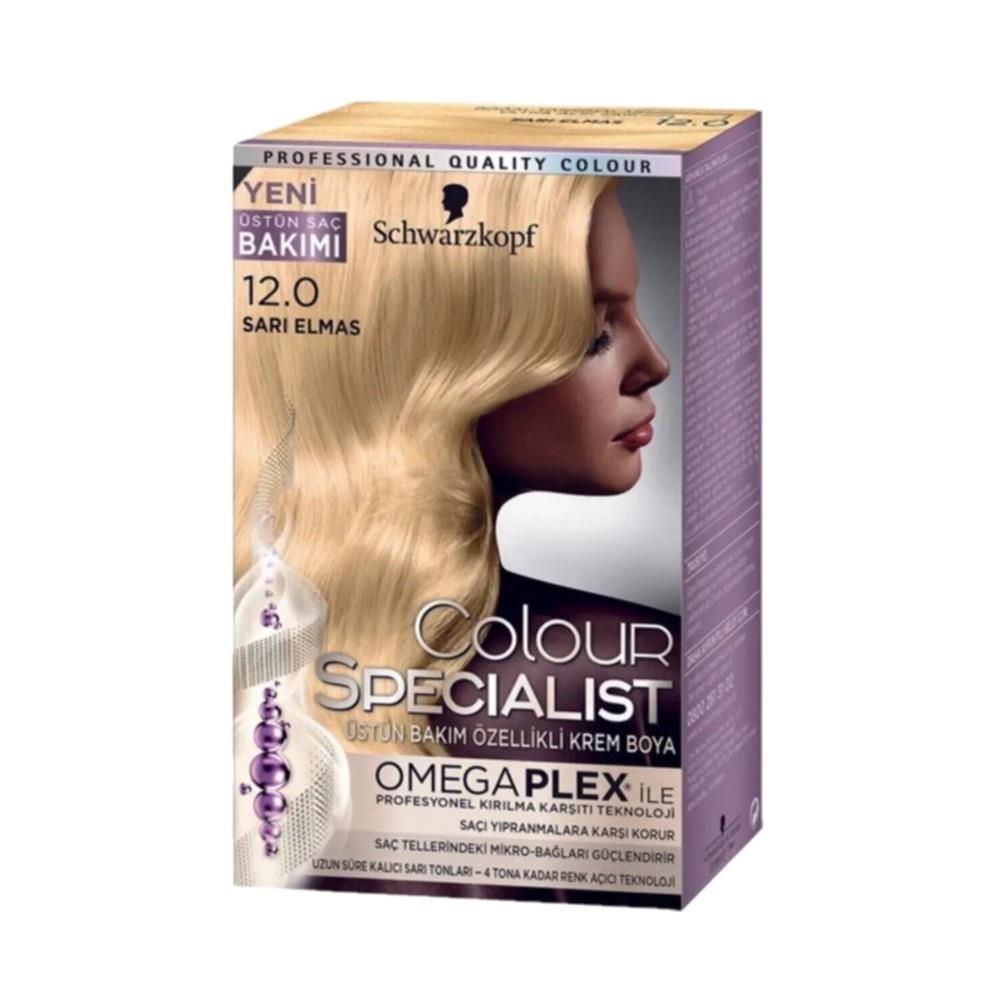 

Краска для волос Schwarzkopf Color Specialist 12-0 Желтый бриллиант 150мл