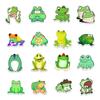 50 Frog Cartoon Graffiti Stickers Car Suitcase Helmet Skateboard Decoration Stickers