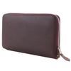 Hermes Azap Long Silk In Purse Wine-red Epsom Women Used