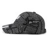 Newspaper Pattern Personality Graffiti Baseball Cap Fashion Street Hip Hop Duck Cap Outdoor Sports Visor Sun Protection Visor Hat Truck Driver Hat