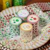 60mm*2m Cartoon food patterns Japanese Stationery stikcers PET Tape For Scrapbooking Planner Journaling Supplies Masking Tape