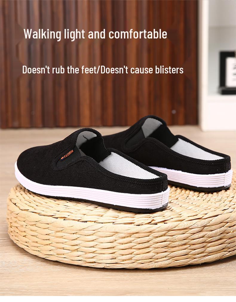 Herren Frühling/Sommer Casual Slipper Backless Loafers - Bequeme, Atmungsaktive Fahrschuhe