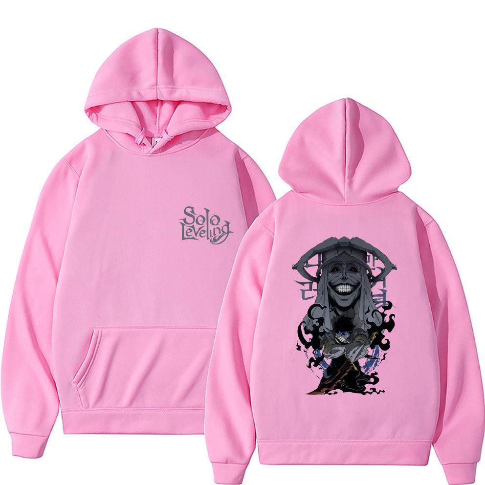 Solo Leveling Manga Sung Jin Woo Hoodie Herren Damen Übergröße Marken-Hoodie Y2K Kleidung Vintage Lässig Unisex Langarm