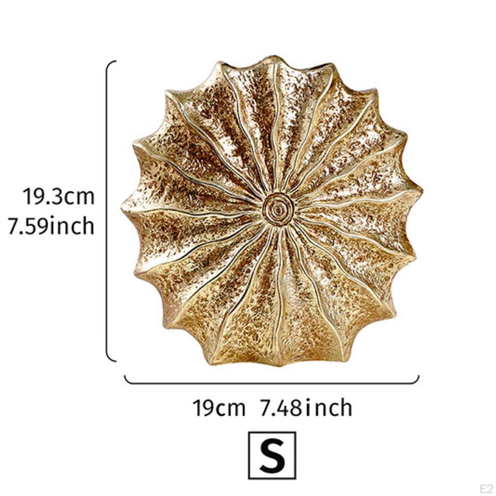 Conch Flower Vase Decorative Retro Aesthetic Desktop Ornament Arrangement for Living