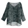 3/4 Length Sleeve Womens Tops Summer Trendy  V-Neck Blouses Dressy Casual  T-Shirt Summer Outfits Beach Vacation