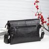 Men's Trendy Single Shoulder Bag: Ultra-Thin, Large Capacity, Fashionable Crossbody for Casual Use