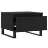 Coffee Tables 2 pcs Black 50 x 46 x 35 cm Engineered Wood