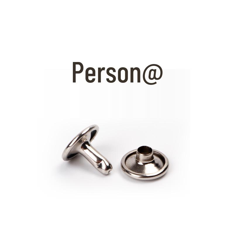 4-12mm DIY Metal Double-Sided Cap Rivet - Decorative Shoe Repair Accessory