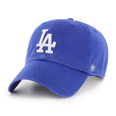 Used '47 BRAND LOS ANGELES DODGERS CLEAN UP CAP [ROYAL]