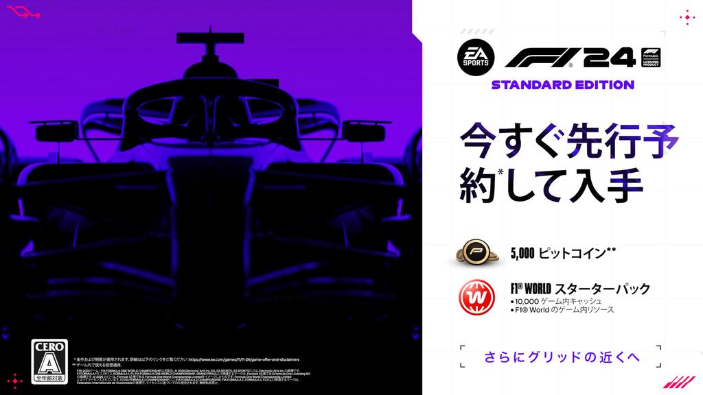 F1 24 for PS5 Model ELJM-30458