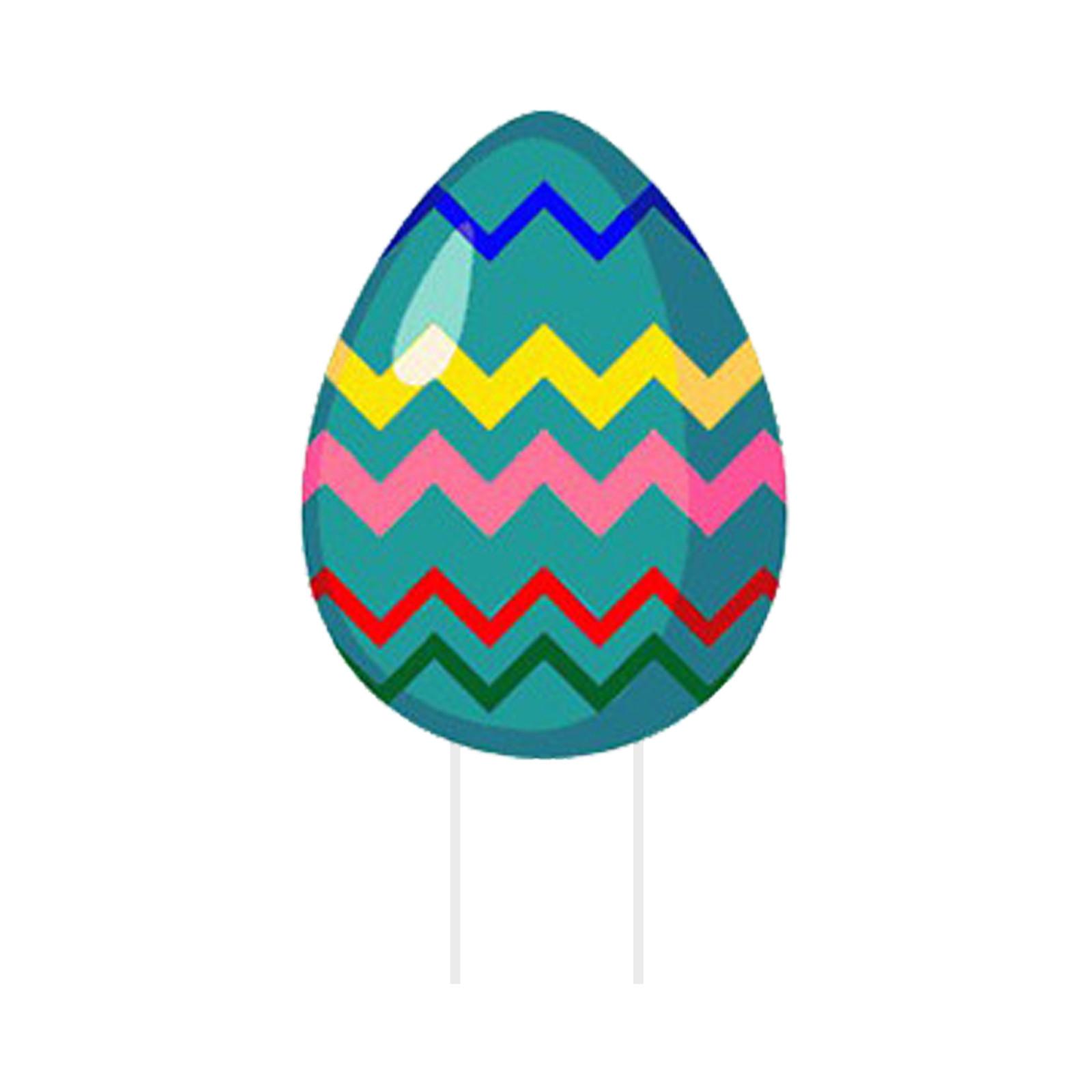 

Пасхальные украшения, открытый кролик, цыпленок, яйца, двор, знаки, садовый декор