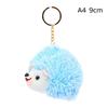 Adorable Cartoon Hedgehog Keychain 9/12cm Cute Portable Pendant for Backpack Luggage Key Holiday Gift