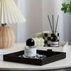 1pc-Chessboard Color Foyer Living Room Moon Shaped Tray Water Cup Aromatherapy Headband Small Object Decoration Tray