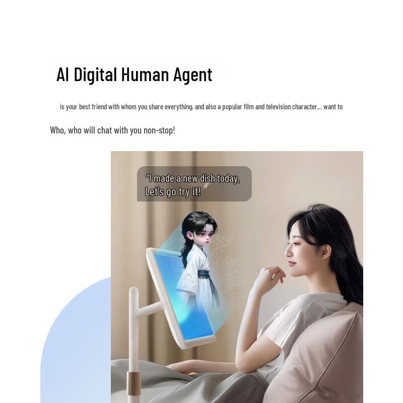 Xiaodu Smart Companion AI Mobile Tablet Display (CN version)