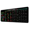 Computer Mousepad AntiSkid Rubber Backing Easy Clean Fabric Top Workspaces Protections Desk Mouse Pad Accessories