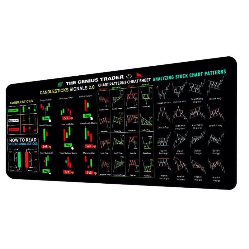 Computer Mousepad AntiSkid Rubber Backing Easy Clean Fabric Top Workspaces Protections Desk Mouse Pad Accessories