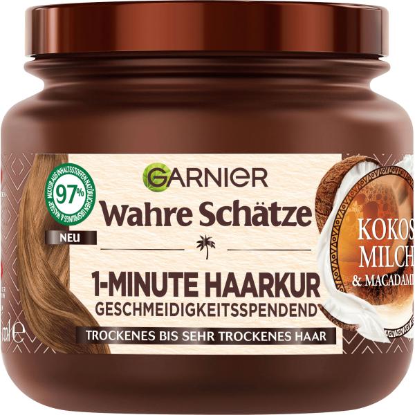 Garnier 1 Minute Hair Treatment Coconut Milk & Macadamia 340ml
