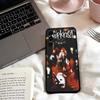American S-SlipKnot Band Phone Case Black Silicone Soft For Samsung S25,S24,S21,S22,S23,S30,Ultra,S20,Plus,Fe,Lite