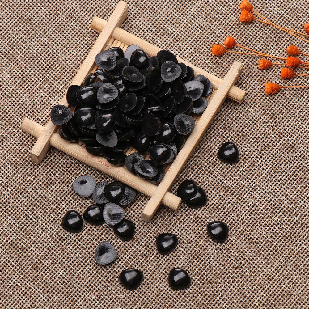 100pcs New Bear Buttons DIY Tool Triangle Nose Dolls Accessories Safety Parts Noses