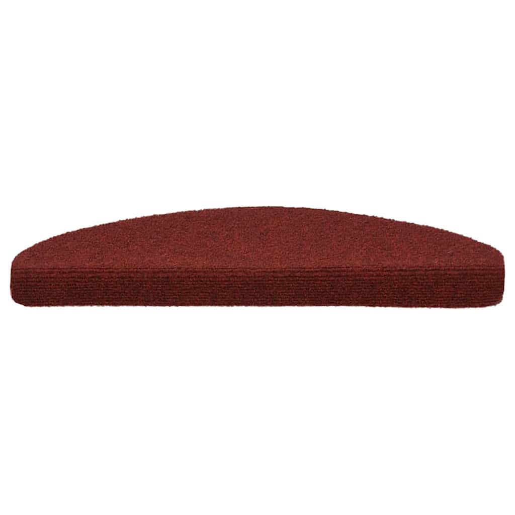 Vidaxl Samoprzylepne Nakładki Na Schody, 10 Szt., Czerwone, 65X21X4 Cm