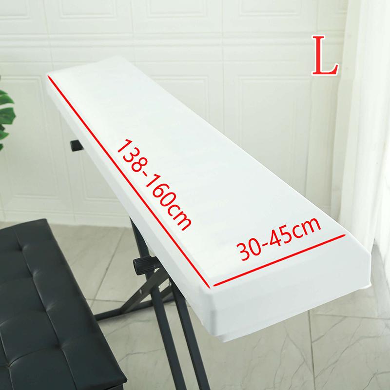 Electronic Piano Keyboard Cover Piano Keyboards Waterproof Foldable Dustproof Covers Elastic Piano Protection Cover for Music