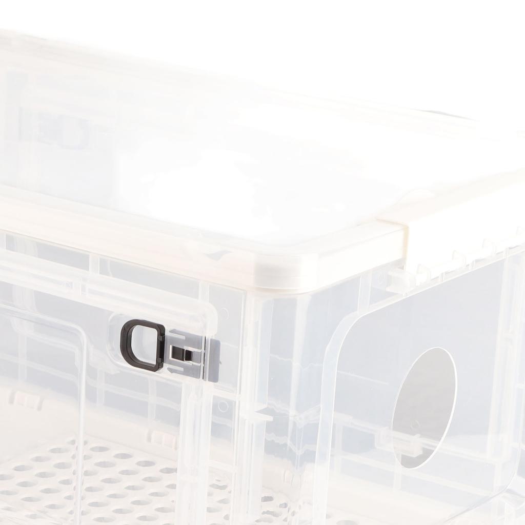 Pet Drying Box Ultra Quiet Transparent Large Space Foldable Pet Hair Dryer Box for Cats and Small