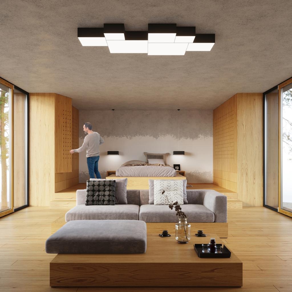 Horus 35 Ceiling Lamp Black