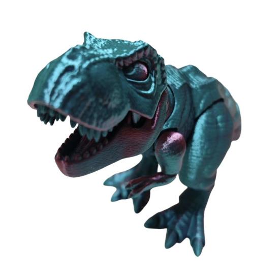 3D-gedruckte Dinosaurier-Figur Bewegliche Gelenke Tyrannosaurus Figur Gelenkiges Dino-Modell Spielzeug Zuhause