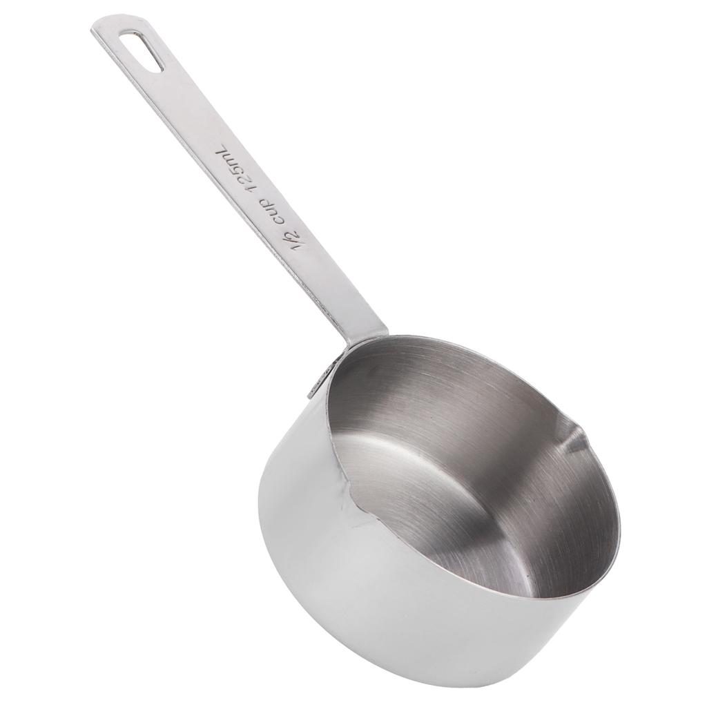 Baking Measuring Spoon 304 Stainless Steel Measuring Cup Scoop with Scales Kitchen