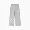 Printed Zip-Up Hoodie Loose Fit High Waist Sweatpants Streetwear Women