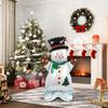1pc Giant Snowman Foil Balloon for Festive Indoor/Outdoor Decor - Perfect for Christmas, New Year's, and Birthday Parties