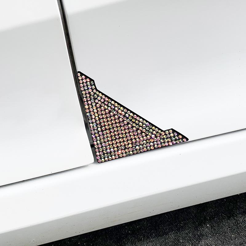 Diamond-Studded Anti-Scratch Car Door Corner Protection Film