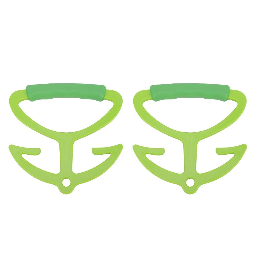 2Pcs Soft Grip Grocery Bag Holder Green Bag Handle Holder Shopping Bag Carrier  Shopping Carry
