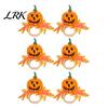 Holiday Table Setting Decor Halloween Napkin Ring, Pumpkin, Eyeball, Spider, Skull Holder Durable Rings for Dinner Decor, Party Supplies Ring