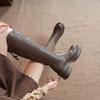 Boots Women's Boots Autumn and Winter 2025 New V-mouth High-heeled Thick-soled Thin and Tall, But Knee Knight Thin Boots