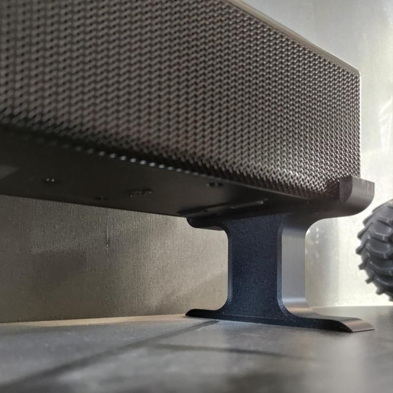 Desktop-Kunststoff-Soundbar-Halter Höhenverstellbarer Kunststoff-Soundbar-Ständer Für Lange Soundbars Zur Verbesserung der Akustik