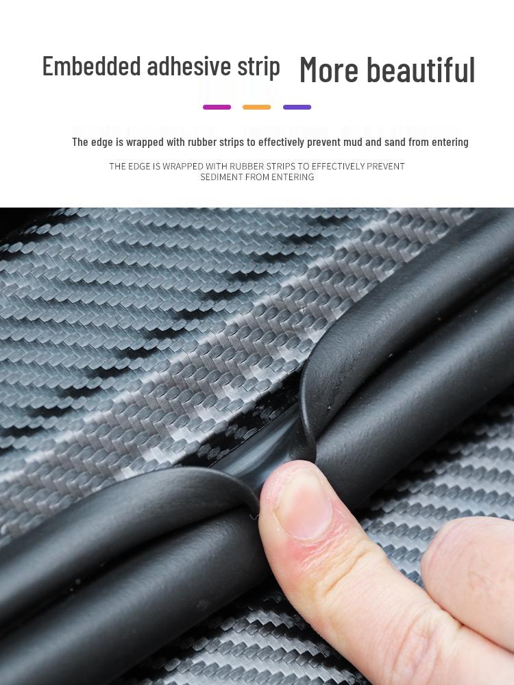 Interior Accessories for Geely Emgrand 4th Generation: Door Sill Stickers