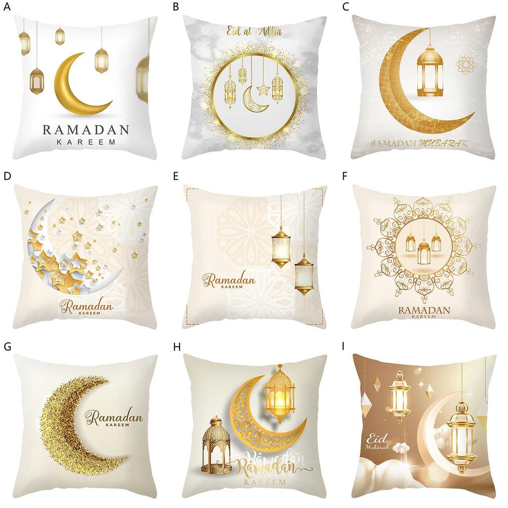 Kissenbezug, kein Grat, fleckenabweisend, Polyester, attraktiver, bedruckter, sortierter Kissenüberwurf für das Schlafzimmer