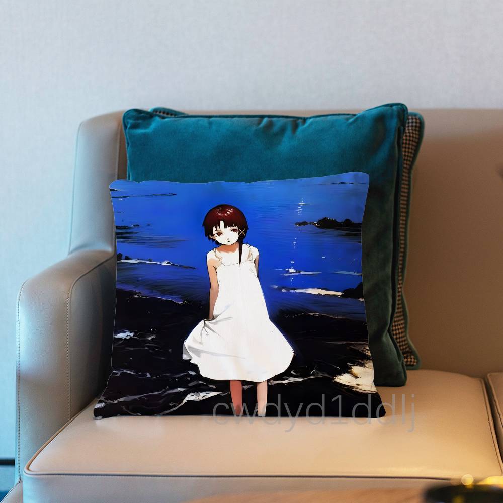 SSerial Experiments Lain Pillowcases Cute Funny Pillow Case For Wedding Party Home Decor Comfy Pillow Cover