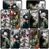 Phone Case for Samsung Galaxy S25 S23 S24 Ultra FE Plus A05 A06 A15 A16 A36 A37 A35 A54 A55 A56 A57 A25 A26 A53 Cartoon Narutos Kakashi Hatake Cover