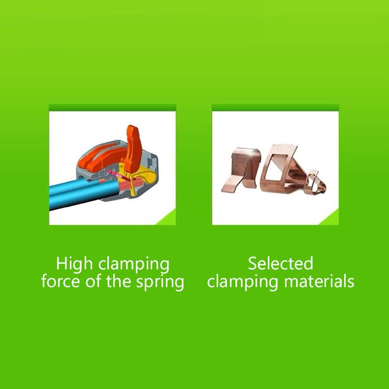 Original Wago Klemmenblock 221-412 221-413 221-415 221-2411 221-612 221-613 221-615 221-482 221-483 221-485 Verdrahtungsverbinder